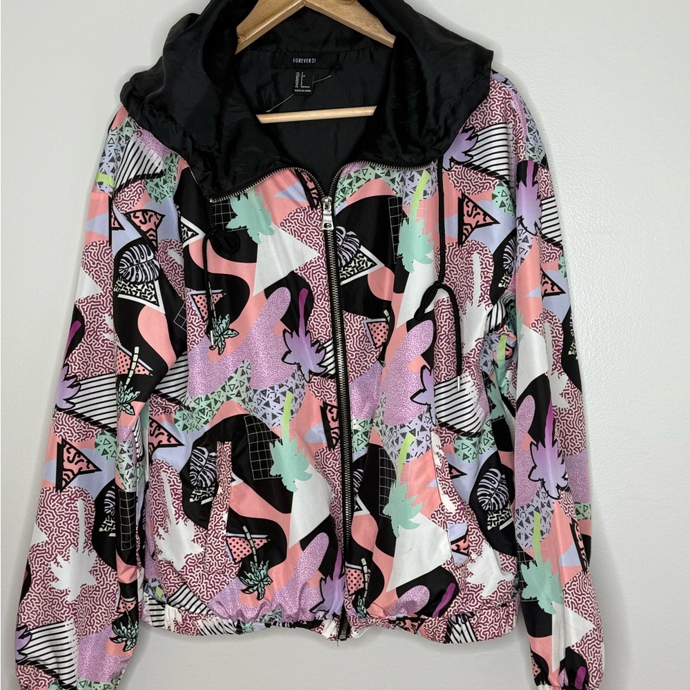 Forever 21 Women’s Size S 90s Style Wind Breaker